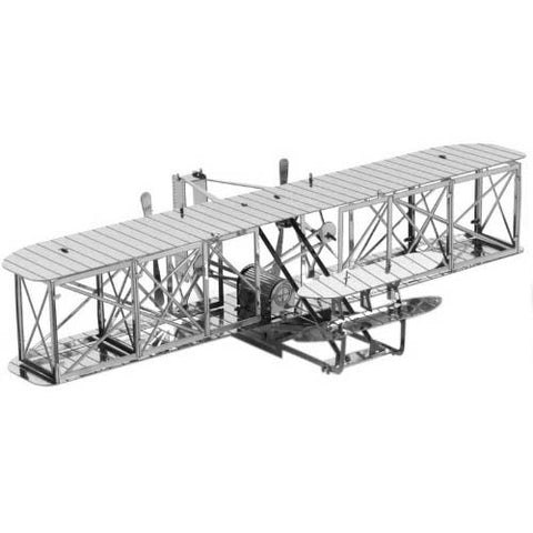 WRIGHT BROTHERS AIRPLANE METAL EARTH 3D LASER CUT MODEL