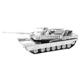 M1 ABRAMS TANK TWO SHEET 3D METAL MODEL KITS