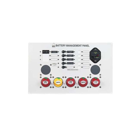 BATT MGMT PANEL MEANT FOR POWER BOATS 10-12M WITH TWIN ENGINES