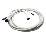 TV/PHONE CORDSET COMBO WITH MARINE JACKETED WHITE 25FT