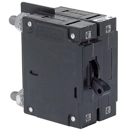 CIRCUIT BREAKER 80A 250VAC/80VDC TOGGLE CHMT 1P 38X64MM BOLT BLK