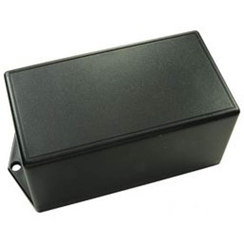 PROJECT BOX 4.9X2.1X2IN PLASTIC BLACK FLANGED BASE