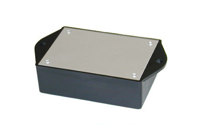 PROJECT BOX 4.7X2.4X1.3IN PLAS BONE WITH FLANGED BASE METAL LID
