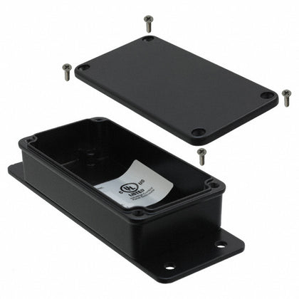 PROJECT BOX 4.7X2.5X1.5IN PLAS BLACK