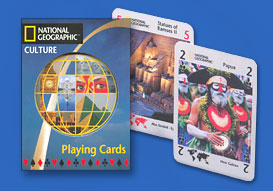 NATIONAL GEOGRAPHIC PLAYING CARD (CULTURE)