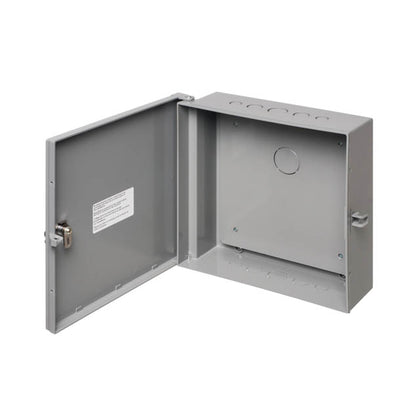 ENCLOSURE BOX 12X12X4IN W/BACK PLATE NON-METALLIC MEETS NEMA 3R