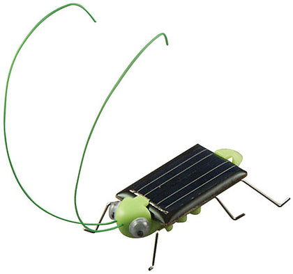 SOLAR POWERED HOPPING GRASS HOPPER(FRIGHTENED GRASSHOPPER)