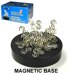 MAGNETIC SCULPTURE-$ SIGN