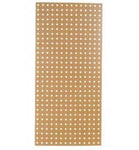 BOARD PERFORATED 3X10IN 0.1IN pitch phenolic drill panel