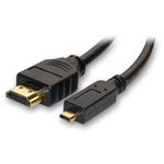 HDMI TO MICRO D TYPE HDMI CABLE 6FT 1.4V BLK