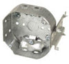 ELECTRICAL BOX 4 INCH OCTAGON CLAMPS & J BRACKET