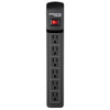 POWER BAR 6 O/LET 4FT CORD 720J SURGE BLK
