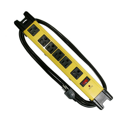 POWER BAR 6 O/LET 6FT CORD 1200 JOULES W/CORD ORGANIZER