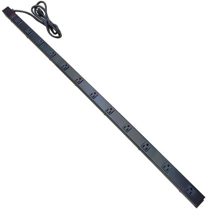 POWER BAR 12 O/LET 6FT CORD 4FT STRIP 1500J SURGE RA O/LET