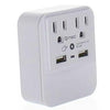WALL TAP 2-OUTLET SURGE SUPPRESS 300J W/ 2 USB PORTS 5VDC 2.4A