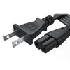 CHEATER CORD 2/18 6FT BLK NP SOCKET TYPE 8