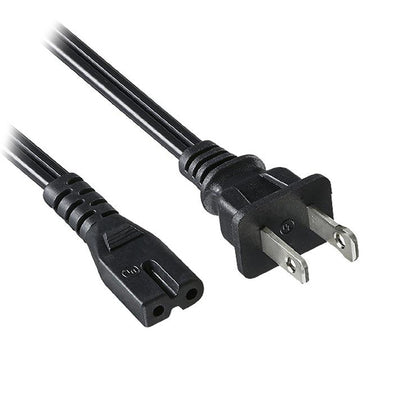 CHEATER CORD 2/18 15FT POLARIZED SOCKET BLACK