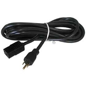 INST CORD 3/18 6FT RND SVT BLACK