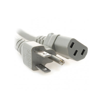 INST CORD 3/18 6FT RND GREY SVT