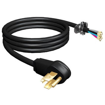 INST CORD 4/10 6FT 250V 30A BLK FOR DRYER/GAS ELECTRIC RANGE