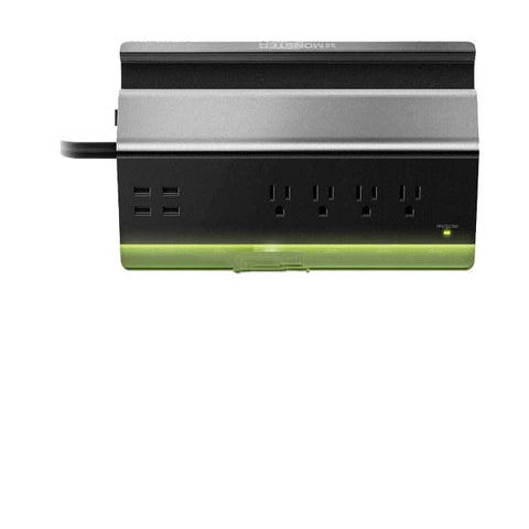 POWER BAR 4 O/LET 6FT CORD 4 USB RAPID CHARGE 1080 JOULES
