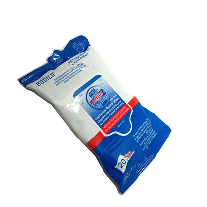 ETHYL ALCOHOL WIPES 6X8INCH 75% ALCOHOL DISINFECTANT WIPES
