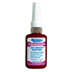 THREADLOCKER LOW STRENGTH 10ML REMOVABLE