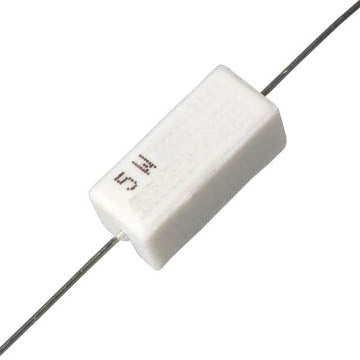 RES 390R 5W 5% WW CER AXL