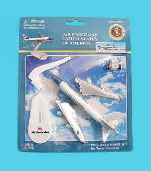 AIR FORCE ONE PULLBACK ACTION TOY