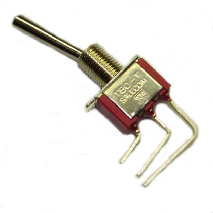 TOGGLE SWITCH 1P2T 5A ON-NONE-ON 125VAC TH PCRA 6MM HOLE