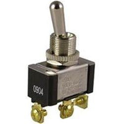 TOGGLE SWITCH 1P2T 20A ON-OFF-ON 125VAC TH SCR 12MM HOLE