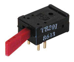TOGGLE SWITCH 2P1T ON-ON UNTH PCRA PLAS ACTU 5.1MM HOLE