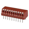 DIP SWITCH PIANO 10SW 20PIN 1P1T