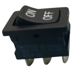 ROCKER SWITCH 1P2T 4A ON-OFF 125VAC SOL/QT