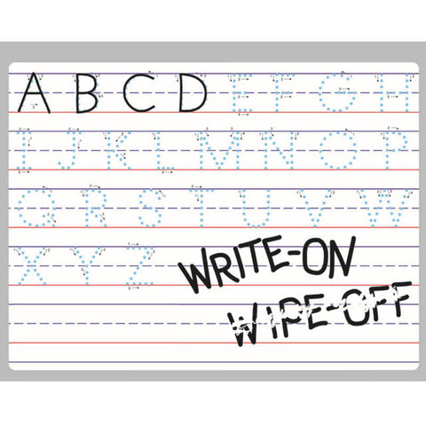 DRY ERASE MAGNET BOARD TRADITIONAL MANUSCRIPT 9 X 12IN