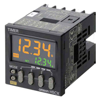 TIMER AC 100-240V PROG 0.001S TO 9999HR  1P2T DIGITAL SCR