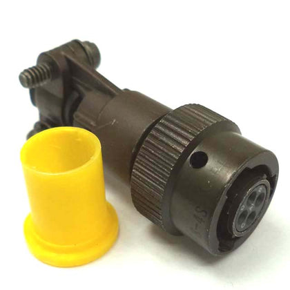 MIL SPEC CIRCULAR JACK 4S IL 7.5A/600V