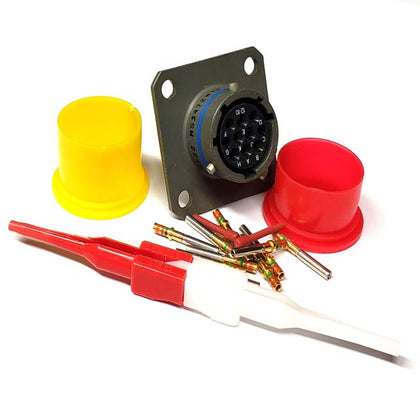 MIL SPEC CIRCULAR JACK 10S  CHMT