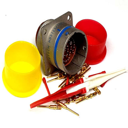 MIL SPEC CIRCULAR PLUG 24P CHMT  7.5A