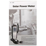 SOLAR POWER METER 1999W/M SQ RES-1W/M SQ ACCURACY +/-5%