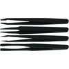 TWEEZER ANTISTATIC 5IN 4PC/SET NON CONDUCTIVE ASSORTED