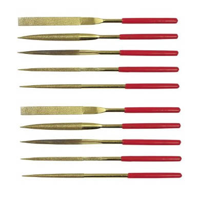 FILE DIAMOND MINI 10PC/SET ASSORTED