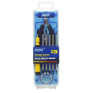 SCREWDRIVER MULTIBIT 10PC/SET WITH PLIERS & MAGNIFYING GLASS