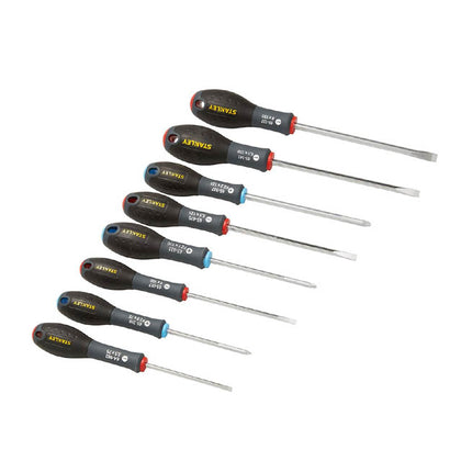 SCREWDRIVER SET SLOT/POZI 8PCS/SET