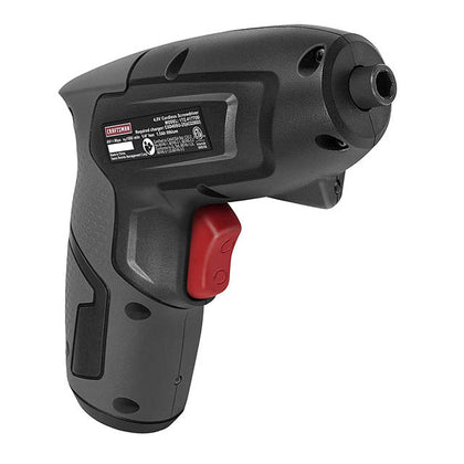 SCREWDRIVER CORDLESS RECHARGEABL 4V 1.5AH W/PHILIPS SLOT BITS