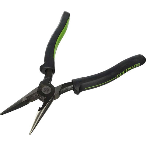 PLIERS LONG NOSE 8IN WITH 12AWG WIRE STRIPPER