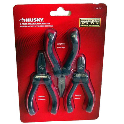 PLIERS MINI SET OF 3 PCS LONG NOSE/DIAGONAL/LINESMAN