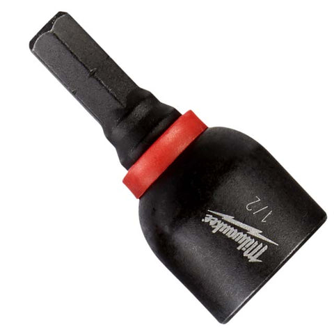 NUT DRIVER SOCKET 1/2X1-5/8IN 1/4IN DRIVE MAGNETIC