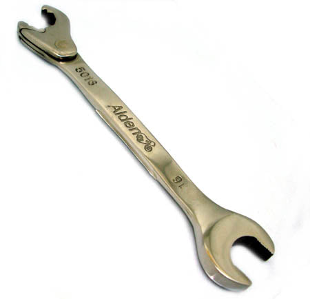 WRENCH DOUBLE OPEN END 16MM ADJUSTABLE 6INCH LONG