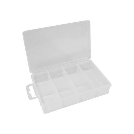 COMPONENT BOX 5.98X3.5X1.2IN CLEAR 7 COMPARTMENTS